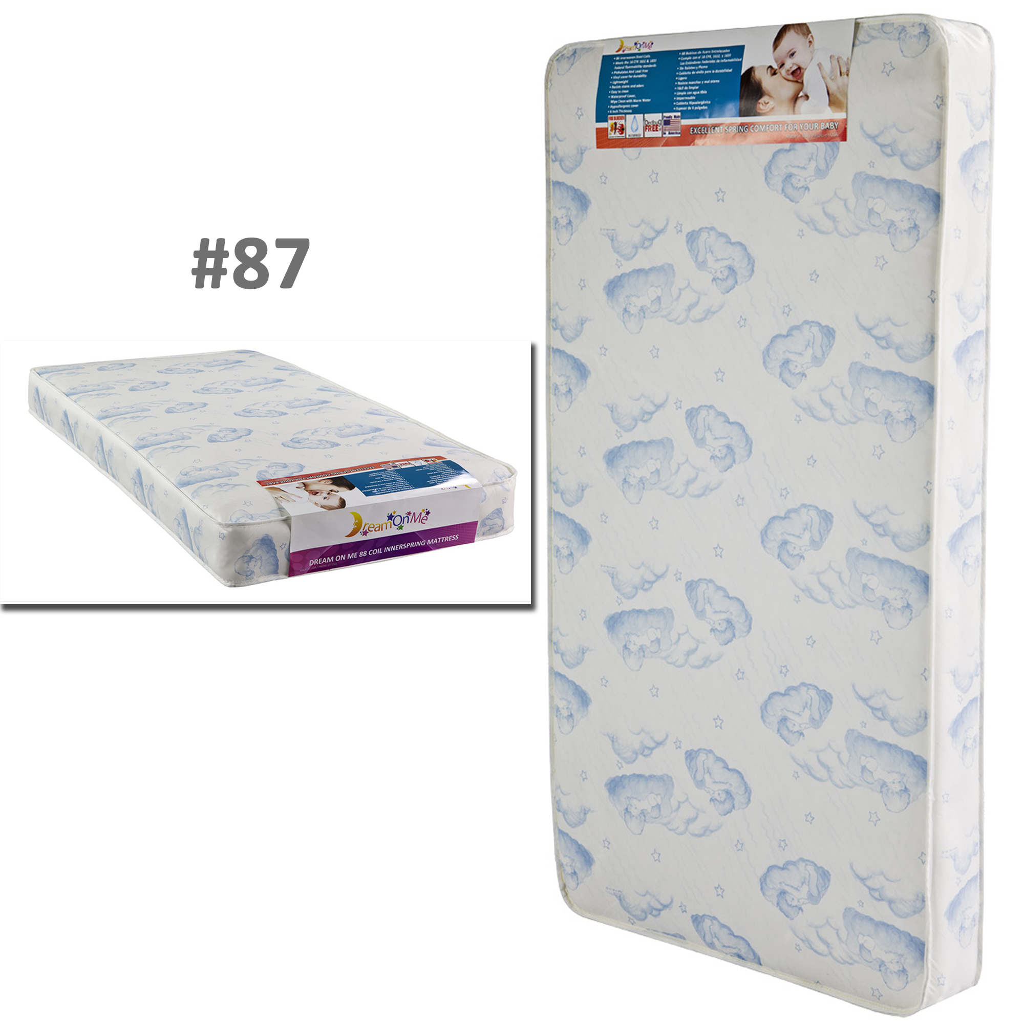 Dream On Me Recalls Crib & Toddler Bed Mattresses Due to Violation of